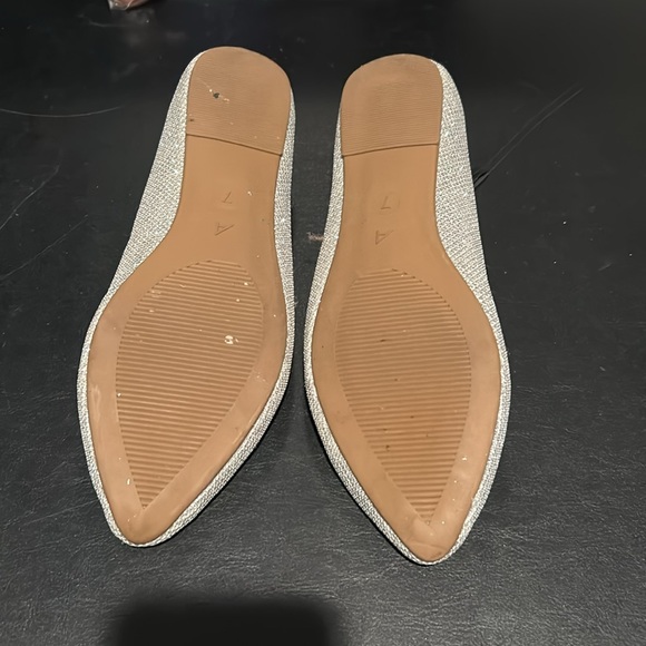 Sparkly Flats Sz 7 - Picture 2 of 3
